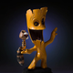 Illustration for article titled This Statue of Guardians of the Galaxy's Groot and Rocket Is Completely Precious